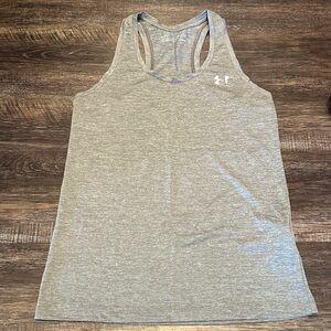 Under Armour Women's Heather Gray Tank Top